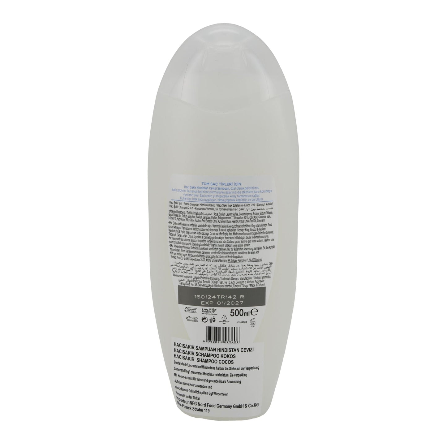 Shampoo & Balsamo Haci Şakir 2-in-1 | Shampoo | Cocco | 500 ml