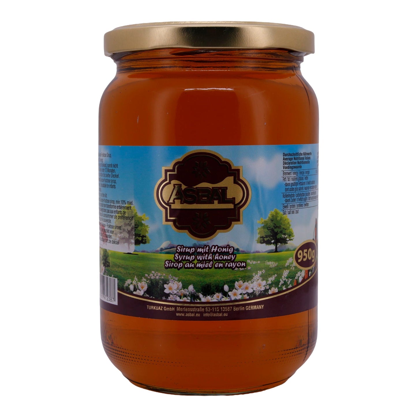 ASBAL Syrup with Honey – 950 g