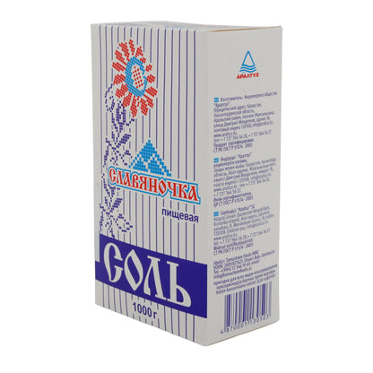 Slawjanochka | Speisesalz grobkörnig | naturbelassen | 1000 g - Taste Your World
