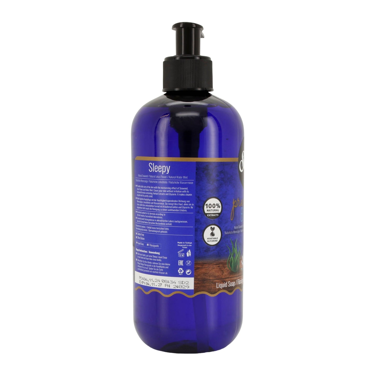 Sleepy premium – Blue Care | Handseife - Flüssigseife 550 ml