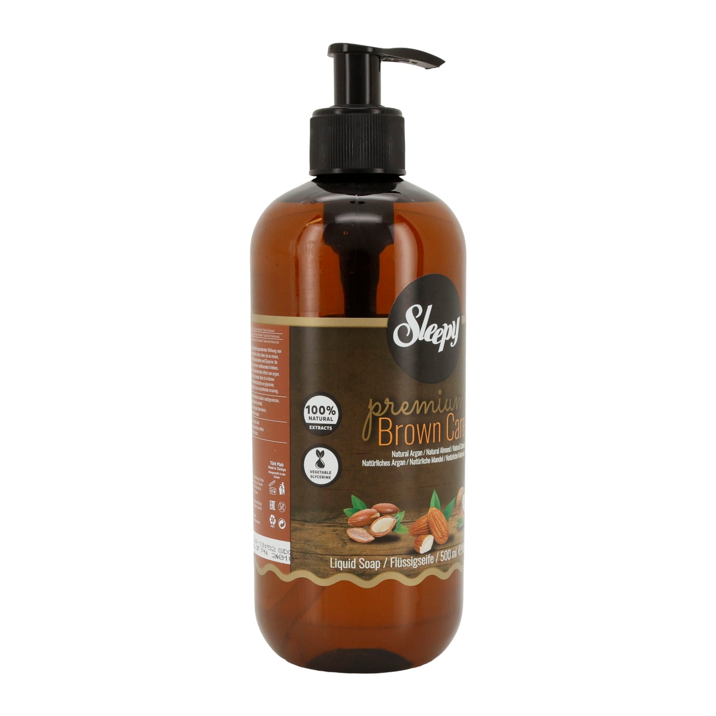 Sleepy premium - Brown Care | Handseife – Flüssigseife 550 ml
