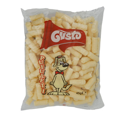Snack Gusto Pufuleti | Leicht & knusprig | Puffmais-Snacks | 45 g