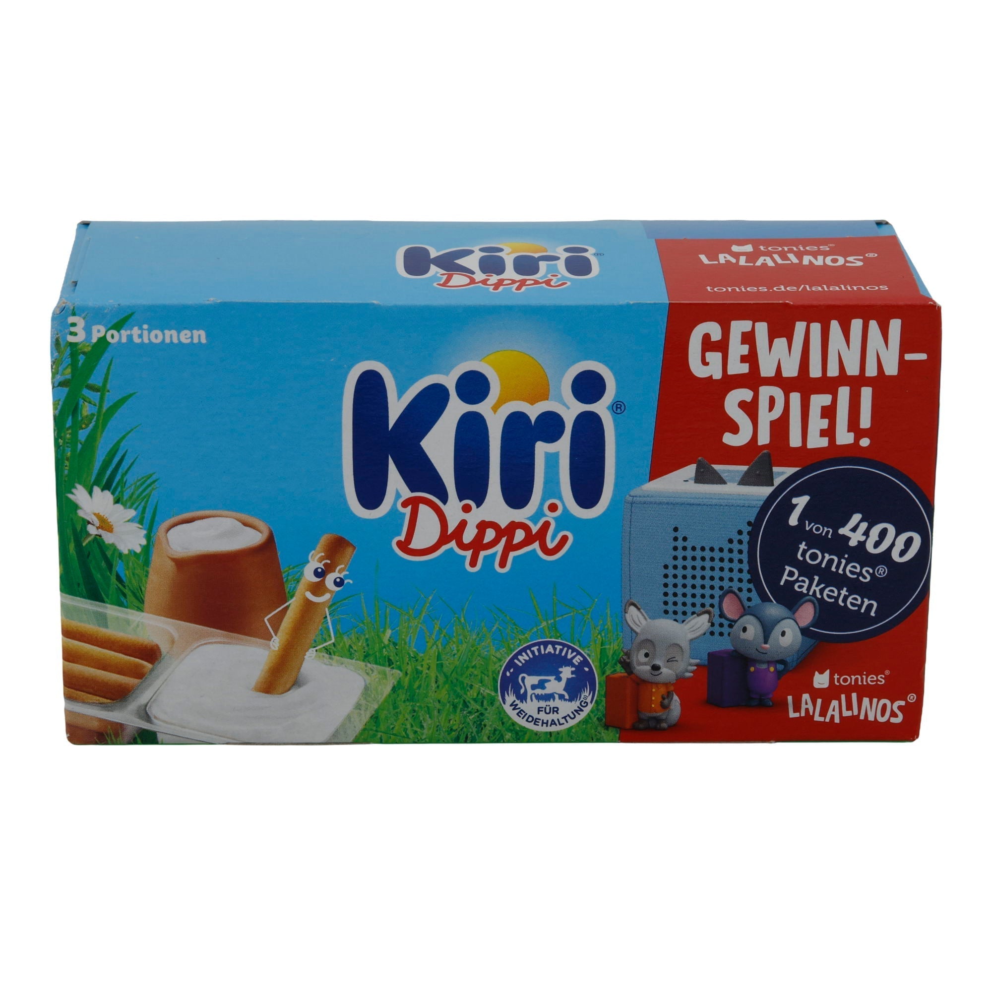 Snack Kiri | Dippi | Frischkäse & Grissini, 3 Portionen | 105g KIRI