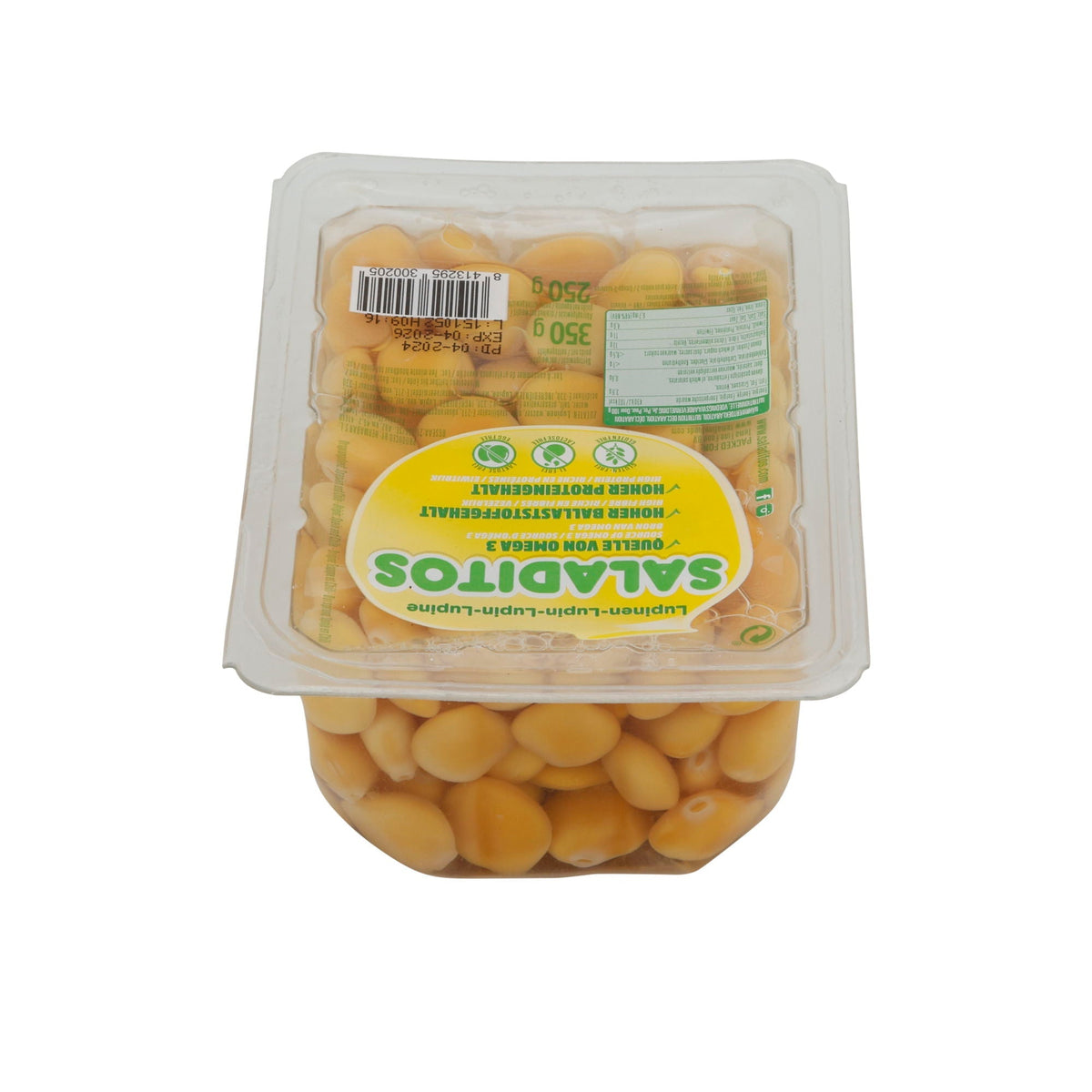 Snack Saladitos Lupinen | proteinreich | Abtropfgewicht 250 g | 350 g SALADITOS