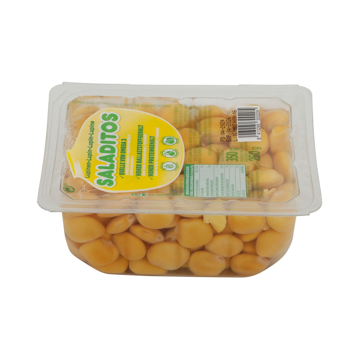 Snack Saladitos Lupinen | proteinreich | Abtropfgewicht 250 g | 350 g SALADITOS