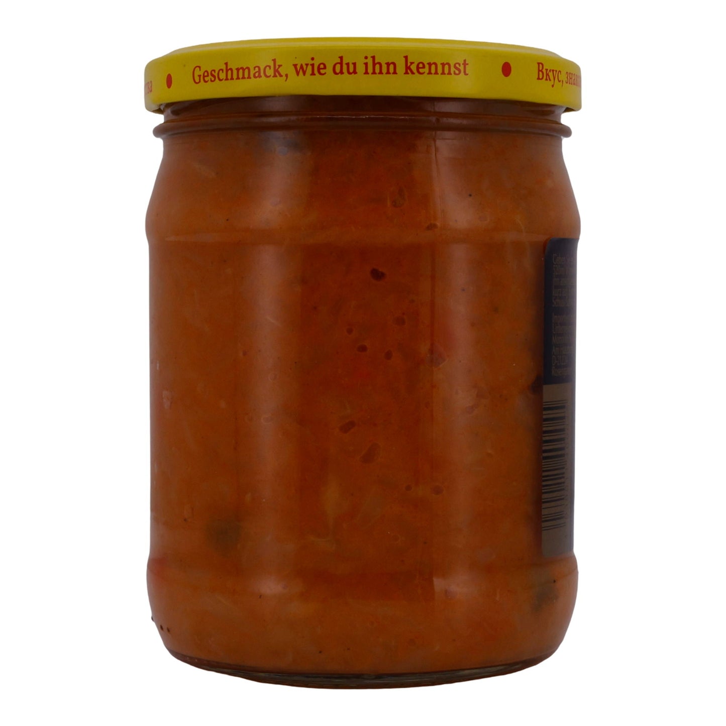 Soljanka Steinhauer | Eintopf mit Sauerkraut | Mit Gemüse und Salzgurken | 480 g Glas