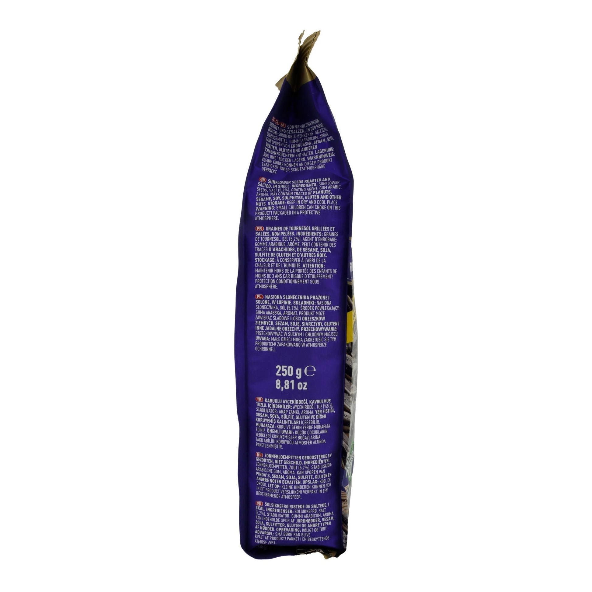 Sonnenblumenkerne Dakota Premium Meray | Extra Salted | Geröstet & gesalzen | 250 g Packung MERAY