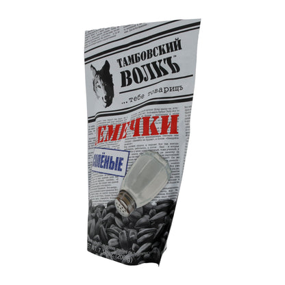 Sonnenblumenkerne Tambovskiy Volk | Snack | geröstet & gesalzen | 200 g Beutel