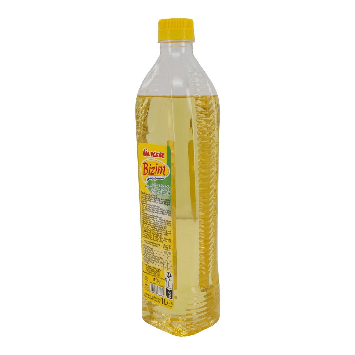 Sonnenblumenöl Ülker Bizim | Raffiniert | aus der Türkei | 1 Liter Flasche