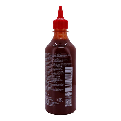 Sriracha Chilisauce Extra Scharf Flying Goose | Intensiver Geschmack für scharfe Gerichte | 455 ml