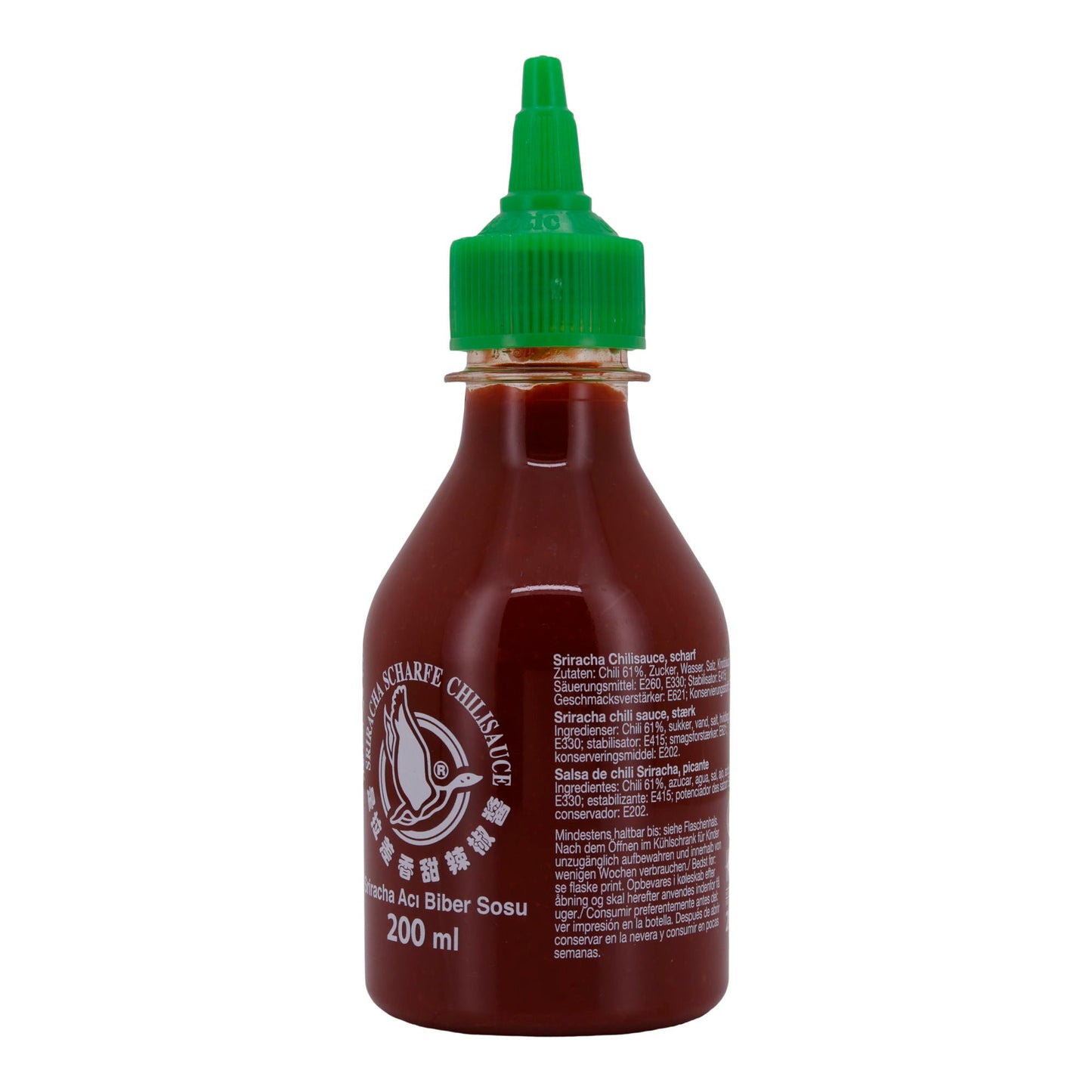 Sriracha Chilisauce Scharf Flying Goose | Sauce | Thailändische Würzsauce | 200 ml