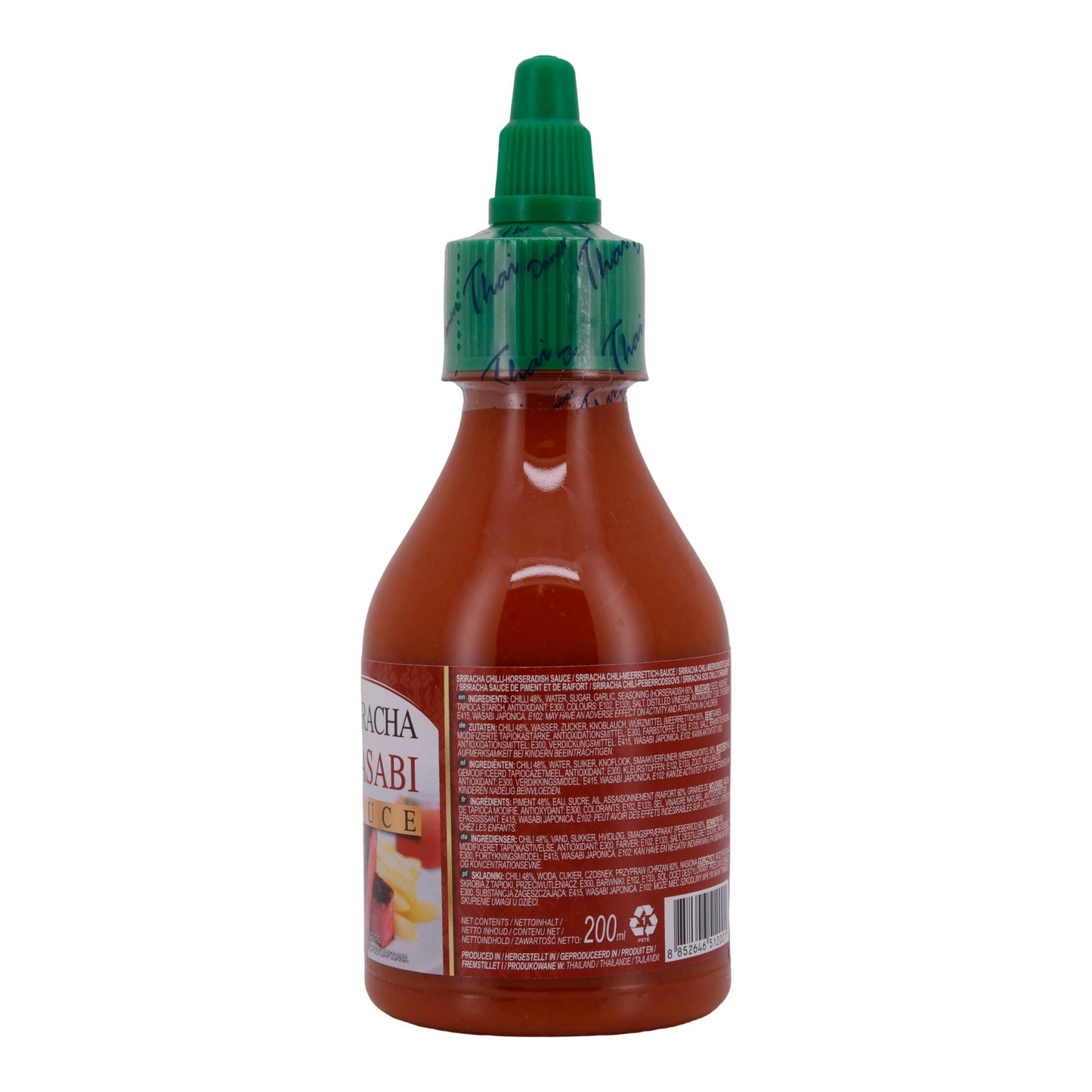 Sriracha Wasabi Sauce Thai Dancer | Sauce | Sriracha- und Wasabi-Sauce | 200 g