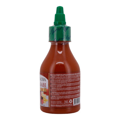 Sriracha Wasabi Sauce Thai Dancer | Sauce | Sriracha- und Wasabi-Sauce | 200 g