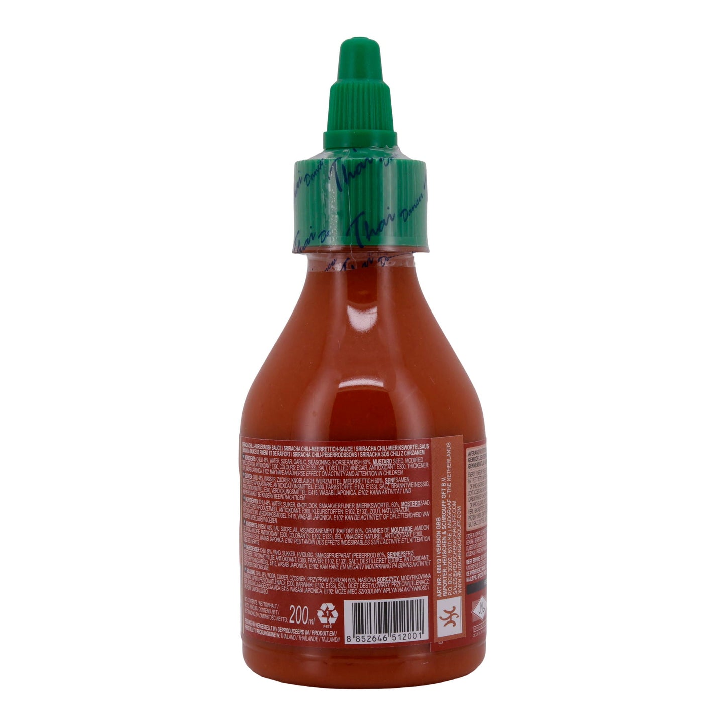 Sriracha Wasabi Sauce Thai Dancer | Sauce | Sriracha- und Wasabi-Sauce | 200 g