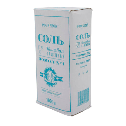 Steinsalz Pogrebok | Gewürz | Hochwertiges Salz für die Küche | 1000g