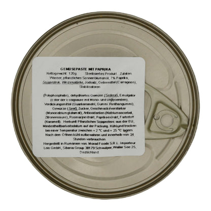 Streichcreme Mandy Vegetal | Vegetarisch | Mit Paprika | 120 g