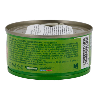 Streichcreme Mandy Vegetal | Vegetarisch | Mit Paprika | 120 g