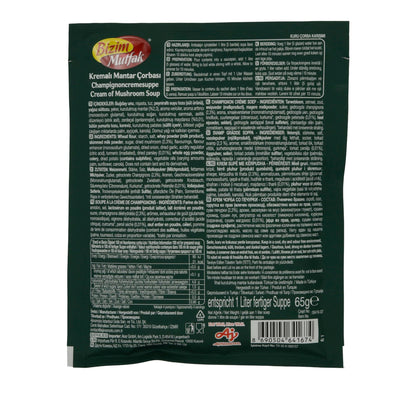 Suppe Bizim Mutfak | Kremalı Mantar Çorbası | Cremig, Champignon, feine Gewürze | 65 g