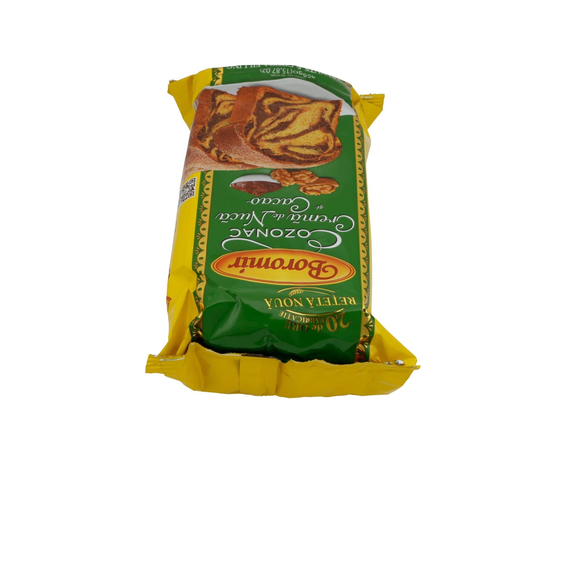 Süßes Brot Boromir | Cozonac Nuca și Cacao | Gefüllt mit Walnuss und Kakao | 450g BOROMIR