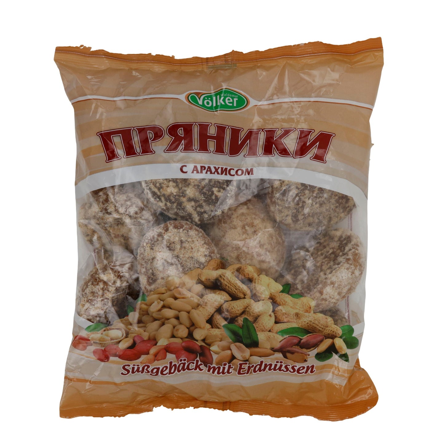 Süßgebäck Völker Prjaniki | Gebäck | mit Erdnüssen | 400 g