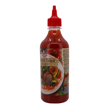 Sweet Sour Sauce Flying Goose Brand | Die perfekte süß - saure Sauce für asiatische Gerichte, Marinaden und Dips | 455 ml - Taste Your World