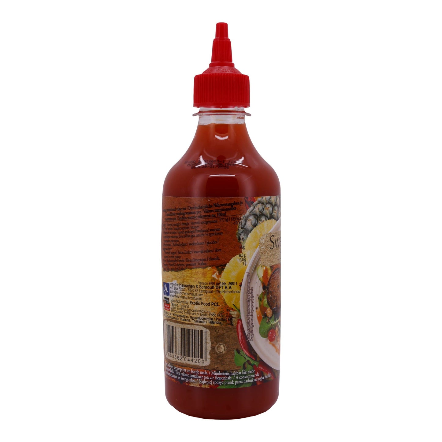 Sweet Sour Sauce Flying Goose Brand | Die perfekte süß-saure Sauce für asiatische Gerichte, Marinaden und Dips | 455 ml