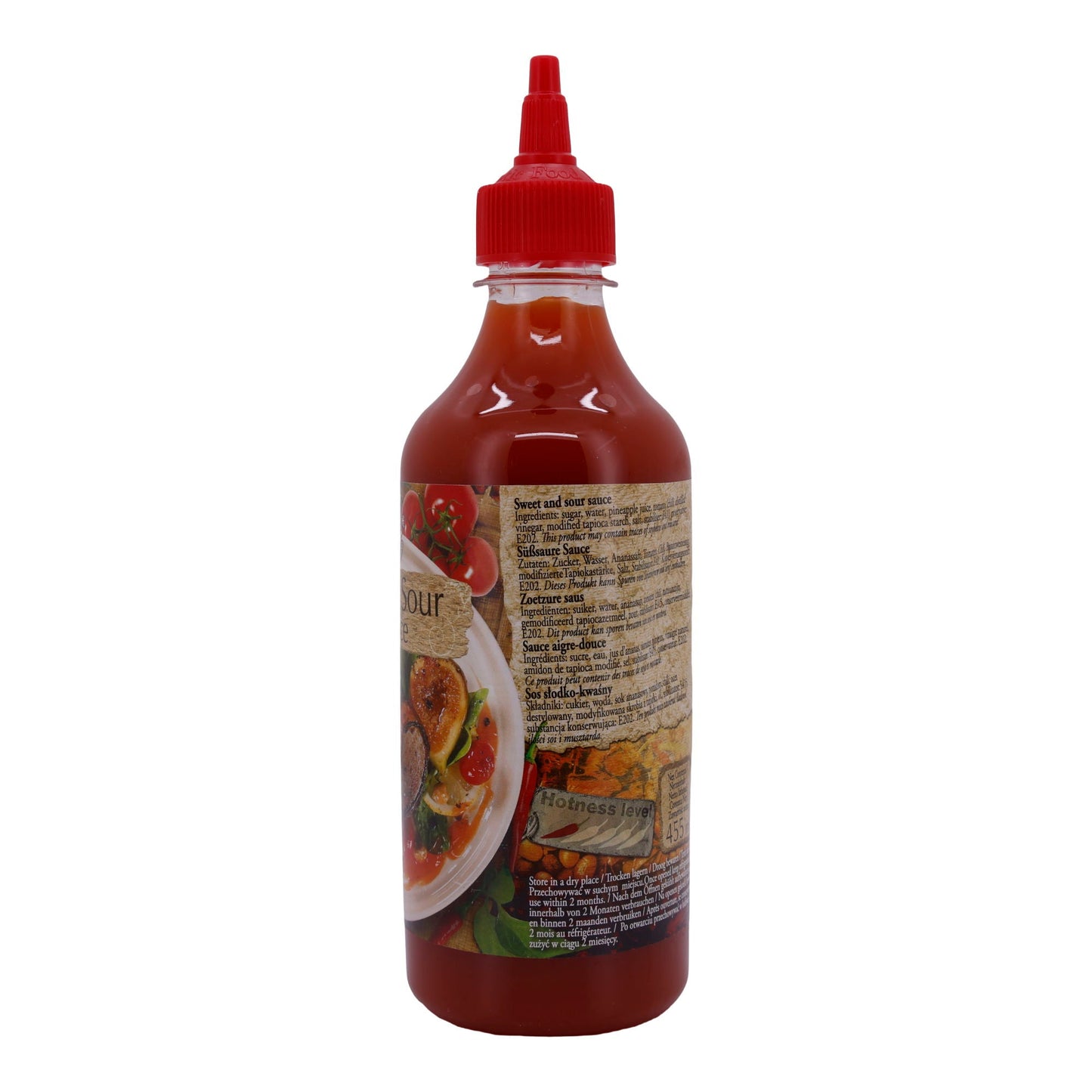Sweet Sour Sauce Flying Goose Brand | Die perfekte süß-saure Sauce für asiatische Gerichte, Marinaden und Dips | 455 ml