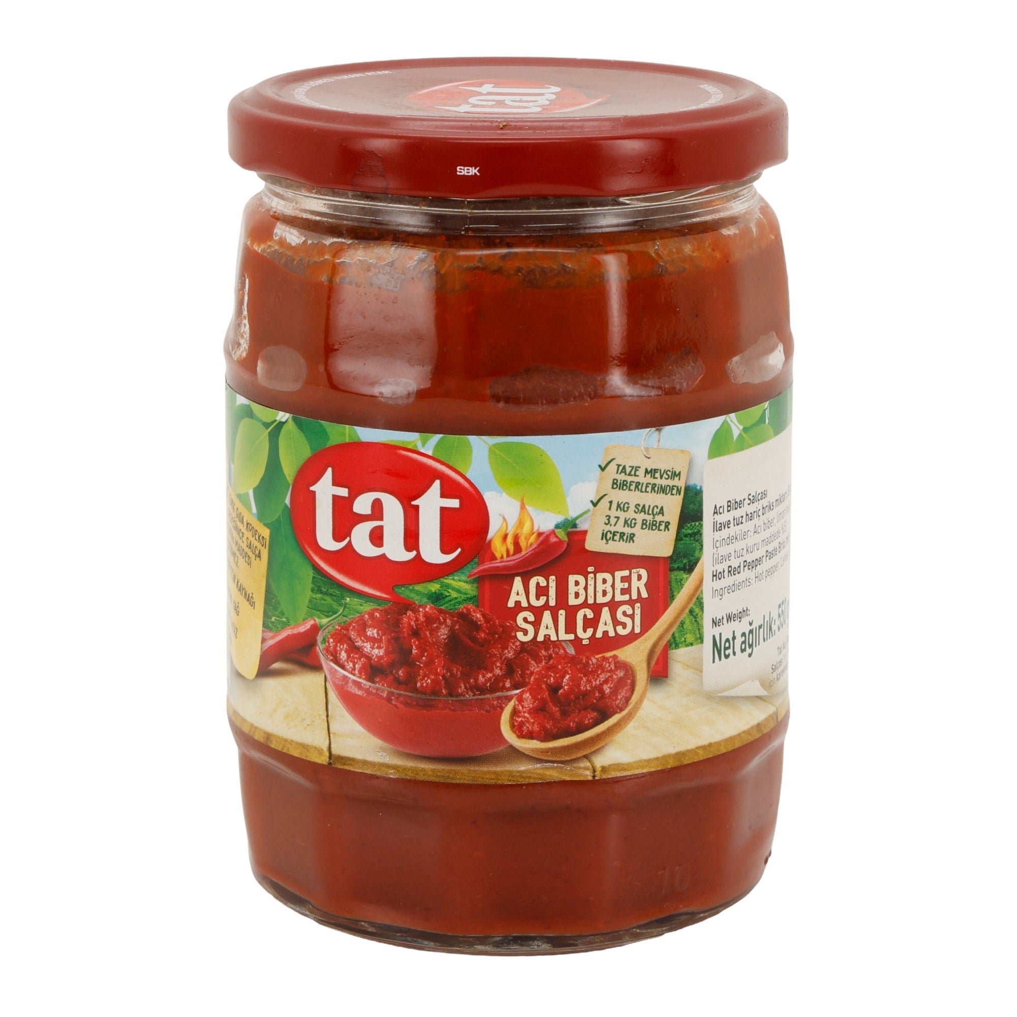 tat Paprikamark scharf | Aci Biber Salcasi | 550 g - Taste Your World