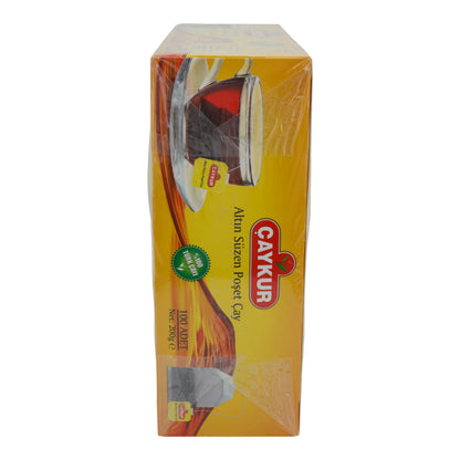 Tee Çaykur | Altın Süzen Poşet Çay | Traditioneller türkischer Schwarztee, 100 Teebeutel | 200 g