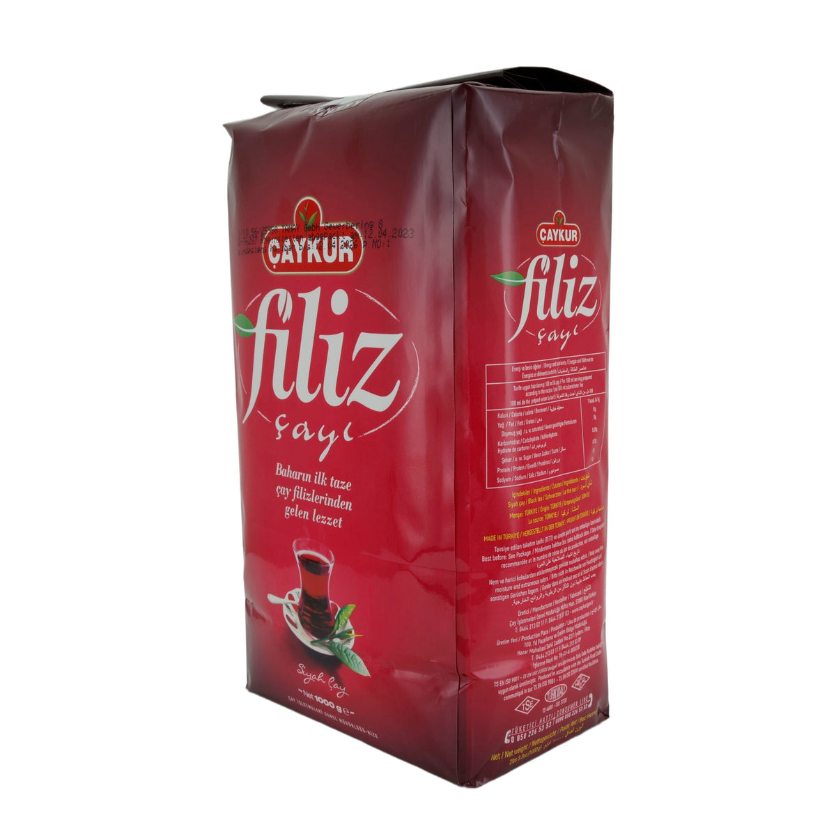Tee Çaykur | Filiz Schwarztee | Aromatischer türkischer Schwarztee | 1000 g CAYKUR