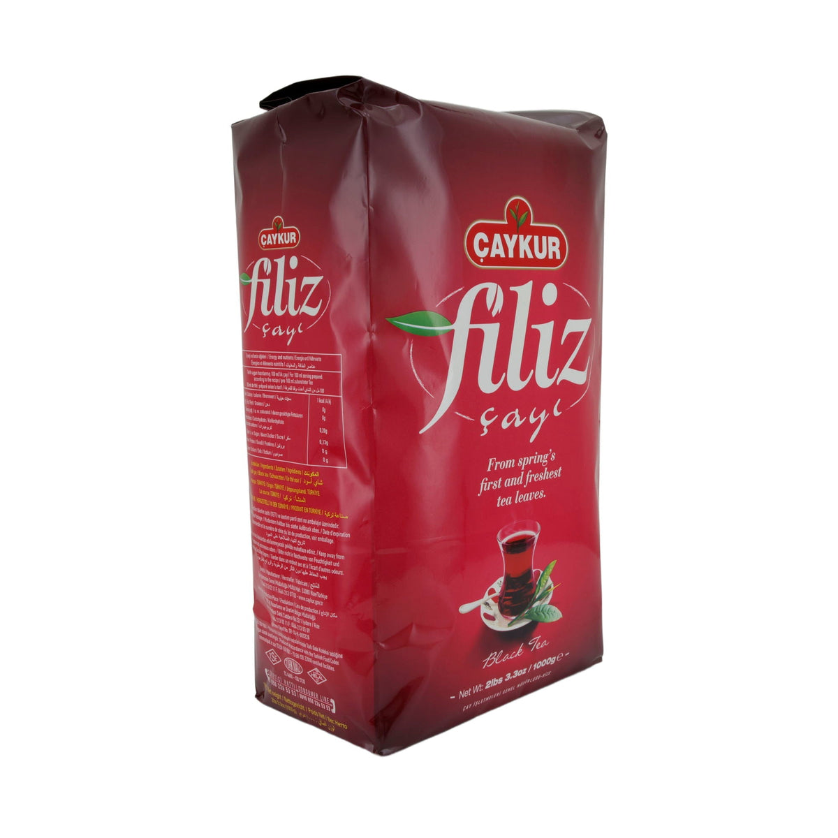 Tee Çaykur | Filiz Schwarztee | Aromatischer türkischer Schwarztee | 1000 g CAYKUR