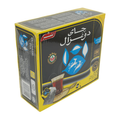 Tee Do Ghazal | Earl Grey | Aromatischer Ceylon Schwarztee mit Bergamotte, 100 Beutel | 200 g