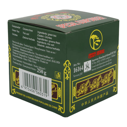 Tee Greeting Pine | Special Gunpowder | hochwertiger grüner Tee aus China | 250 g