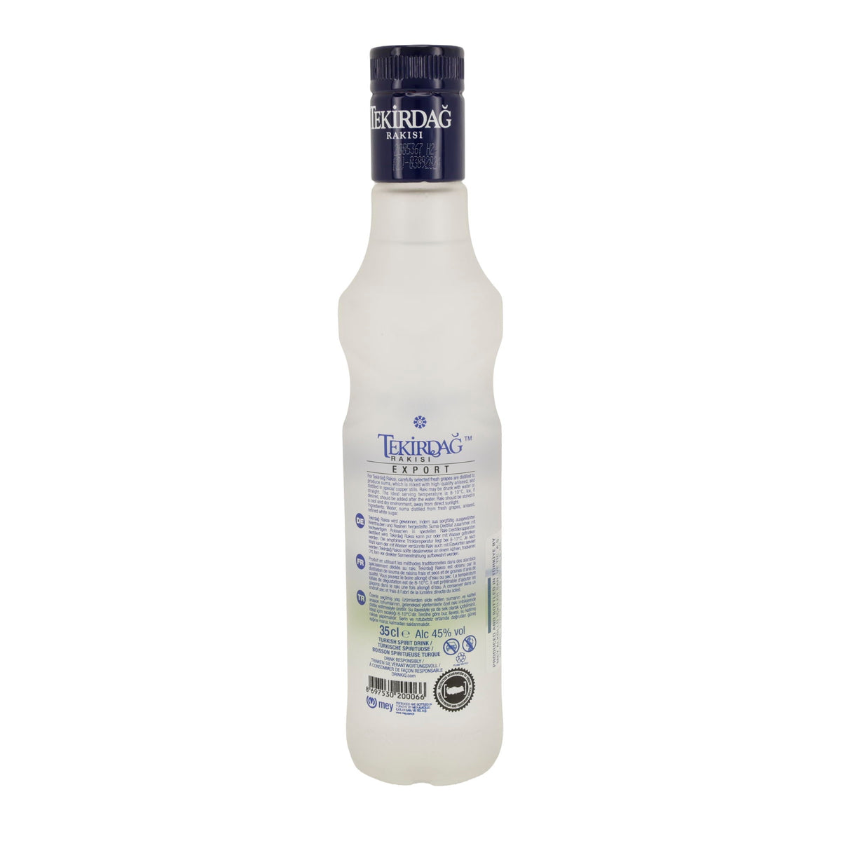 Tekirdağ Rakısı | Export | 100 % frische Trauben | 45 % vol | 350 ml Tekirdag