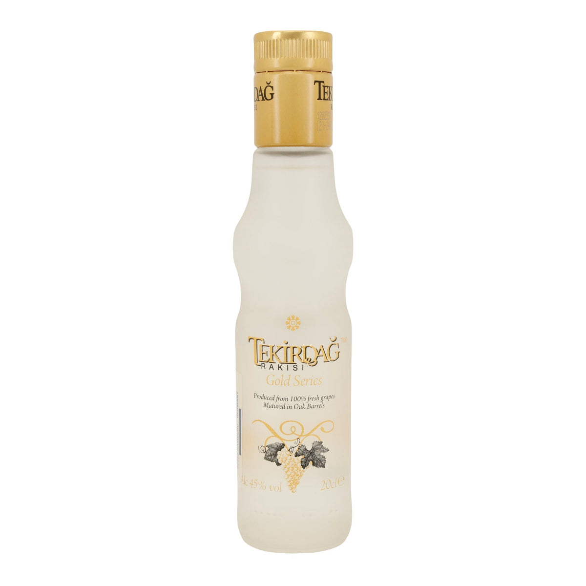 Tekirdağ Rakısı | Gold Series | Eichenfassgereift | 45 % vol | 200 ml