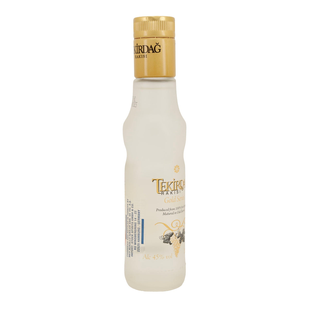 Tekirdağ Rakısı | Gold Series | Eichenfassgereift | 45 % vol | 200 ml