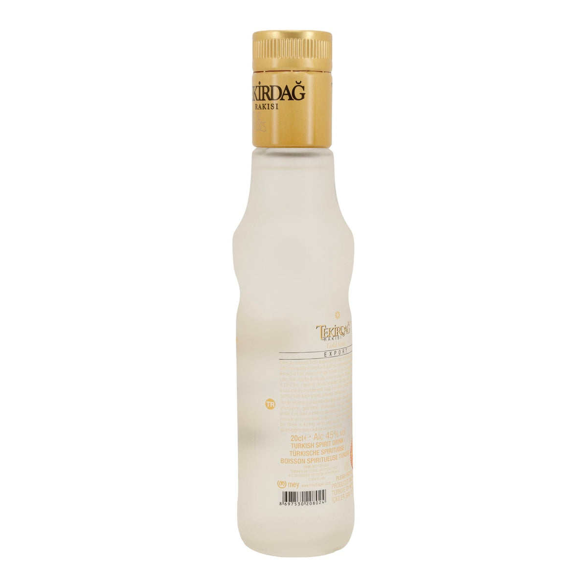 Tekirdağ Rakısı | Gold Series | Eichenfassgereift | 45 % vol | 200 ml