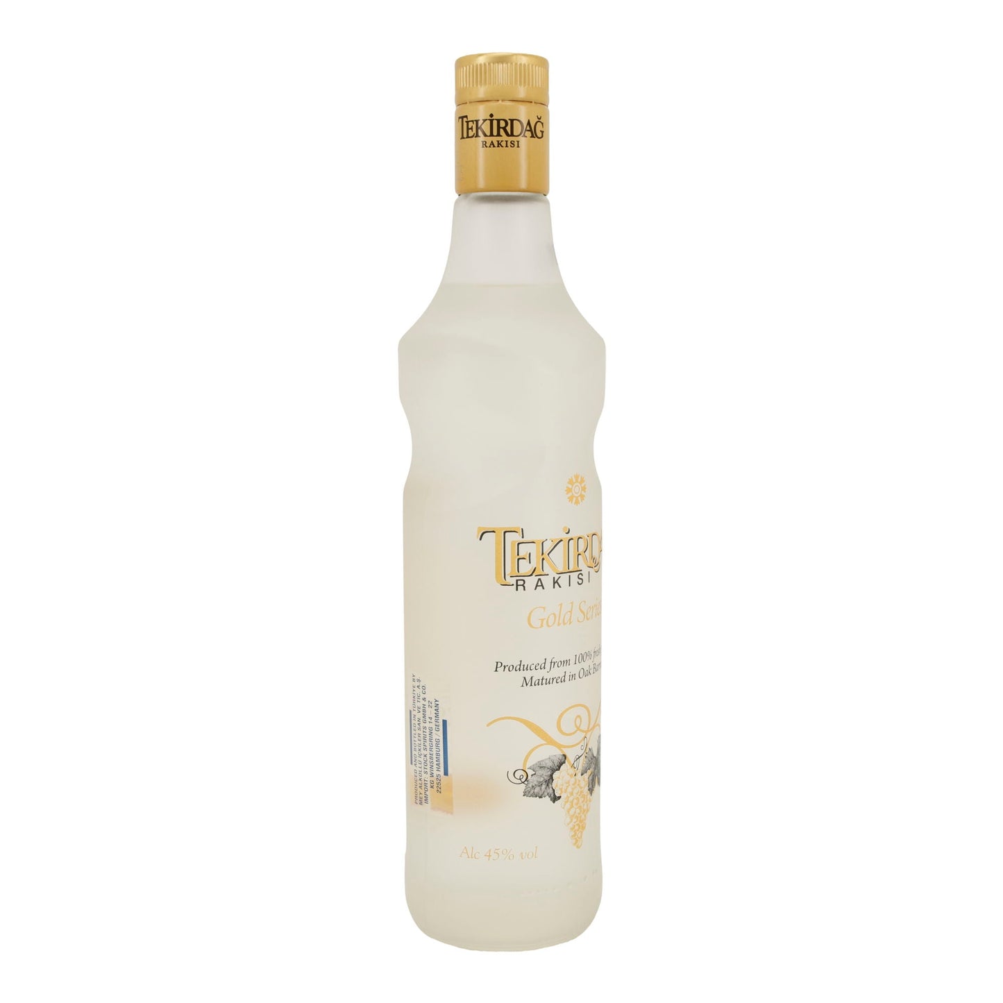 Tekirdağ Rakısı | Gold Series | Eichenfassgereift | 45 % vol | 700 ml