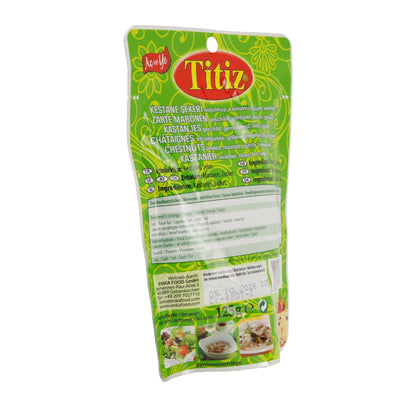 Titiz | Kestane Şekeri – Zarte Maronen | geschält, geröstet & leicht gesüßt | 125 g