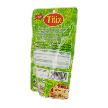Titiz | Kestane Şekeri – Zarte Maronen | geschält, geröstet & leicht gesüßt | 125 g