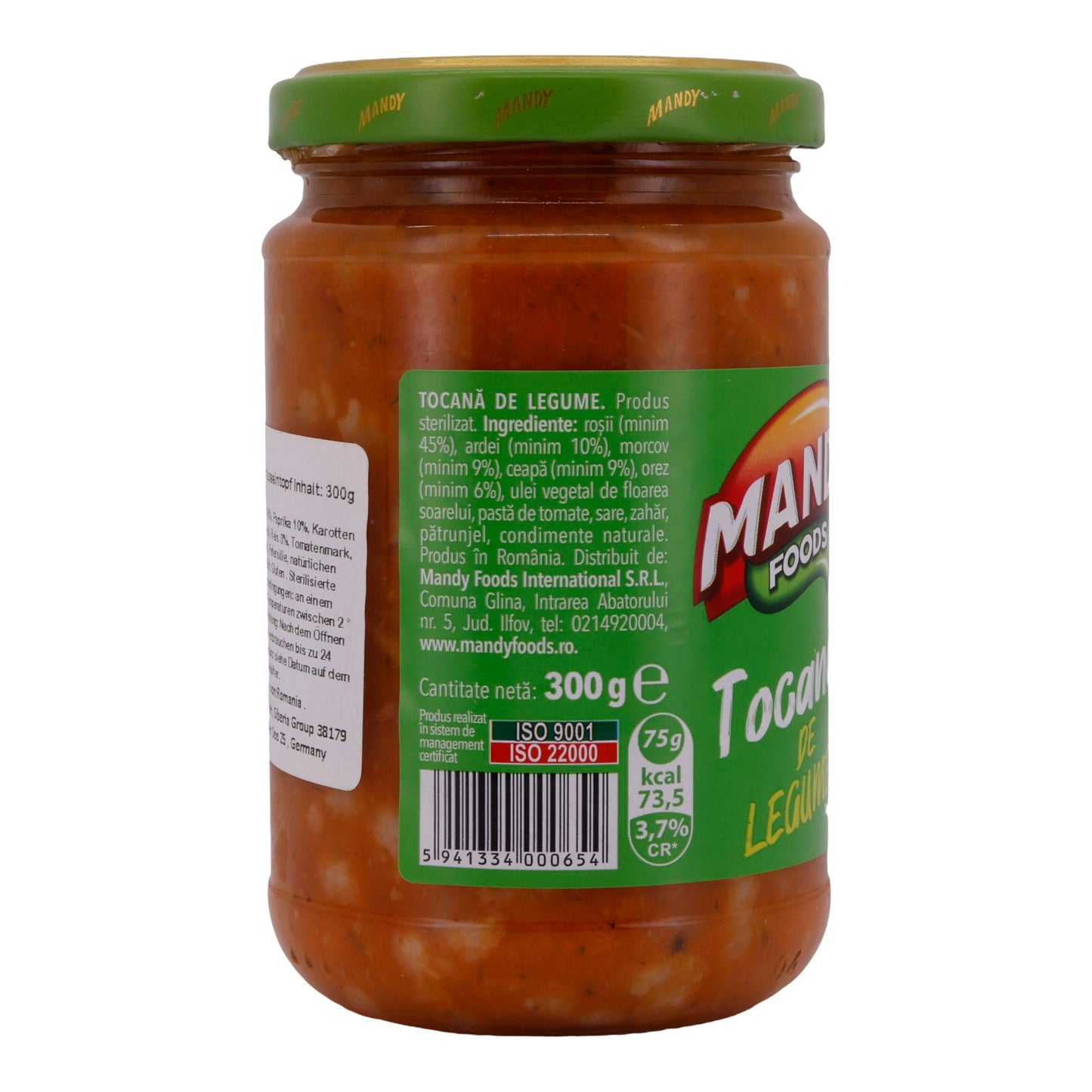 Tocană de Legume Mandy Foods | Eintopf | Traditioneller Gemüseeintopf aus Rumänien | 300 g