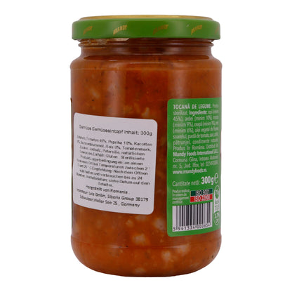 Tocană de Legume Mandy Foods | Eintopf | Traditioneller Gemüseeintopf aus Rumänien | 300 g