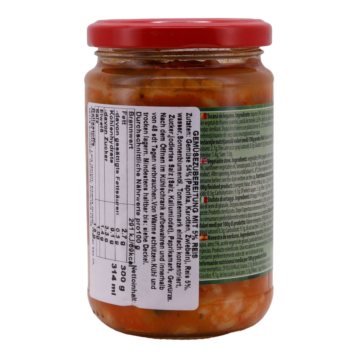 Tocană de Legume Olympia | Eintopf | Traditioneller rumänischer Gemüseeintopf | 300 g