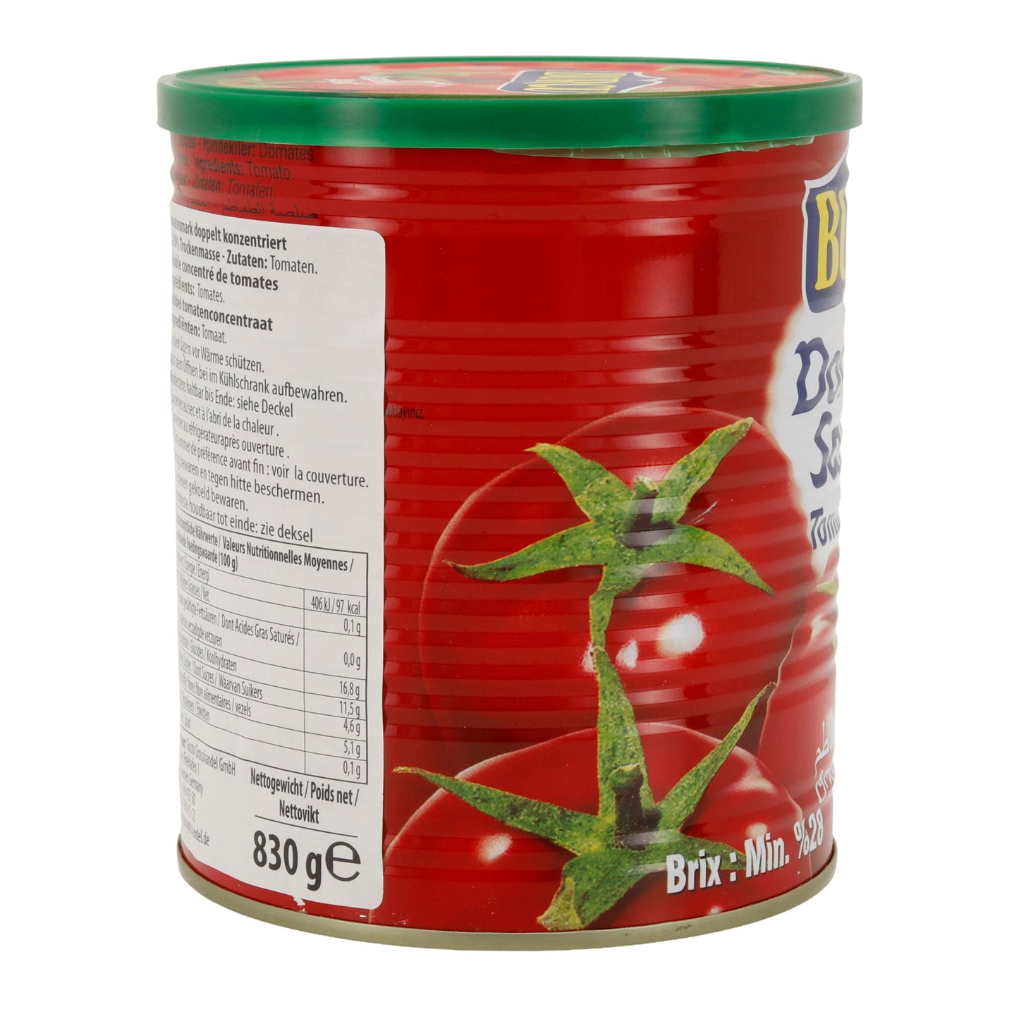 Tomaten-Paste Burcu | Tomtatenmark mit mind. 28% | 830 g