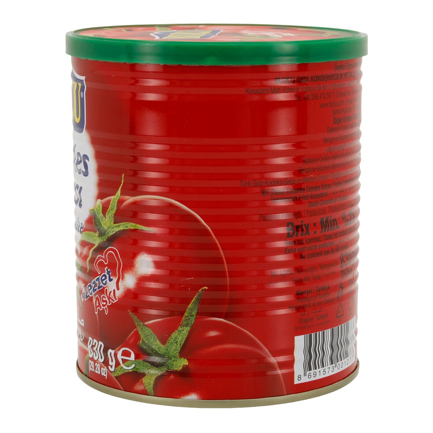 Tomaten-Paste Burcu | Tomtatenmark mit mind. 28% | 830 g
