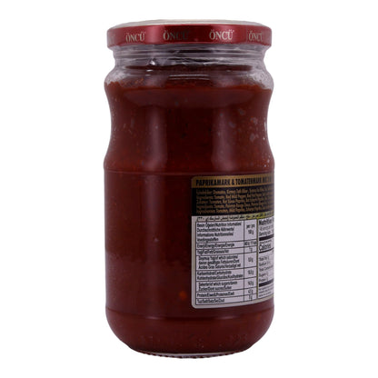 Tomaten- und Paprikamark Öncü | Karışık Salça | Mischung | 370 g – Für die Zubereitung von Saucen und mehr