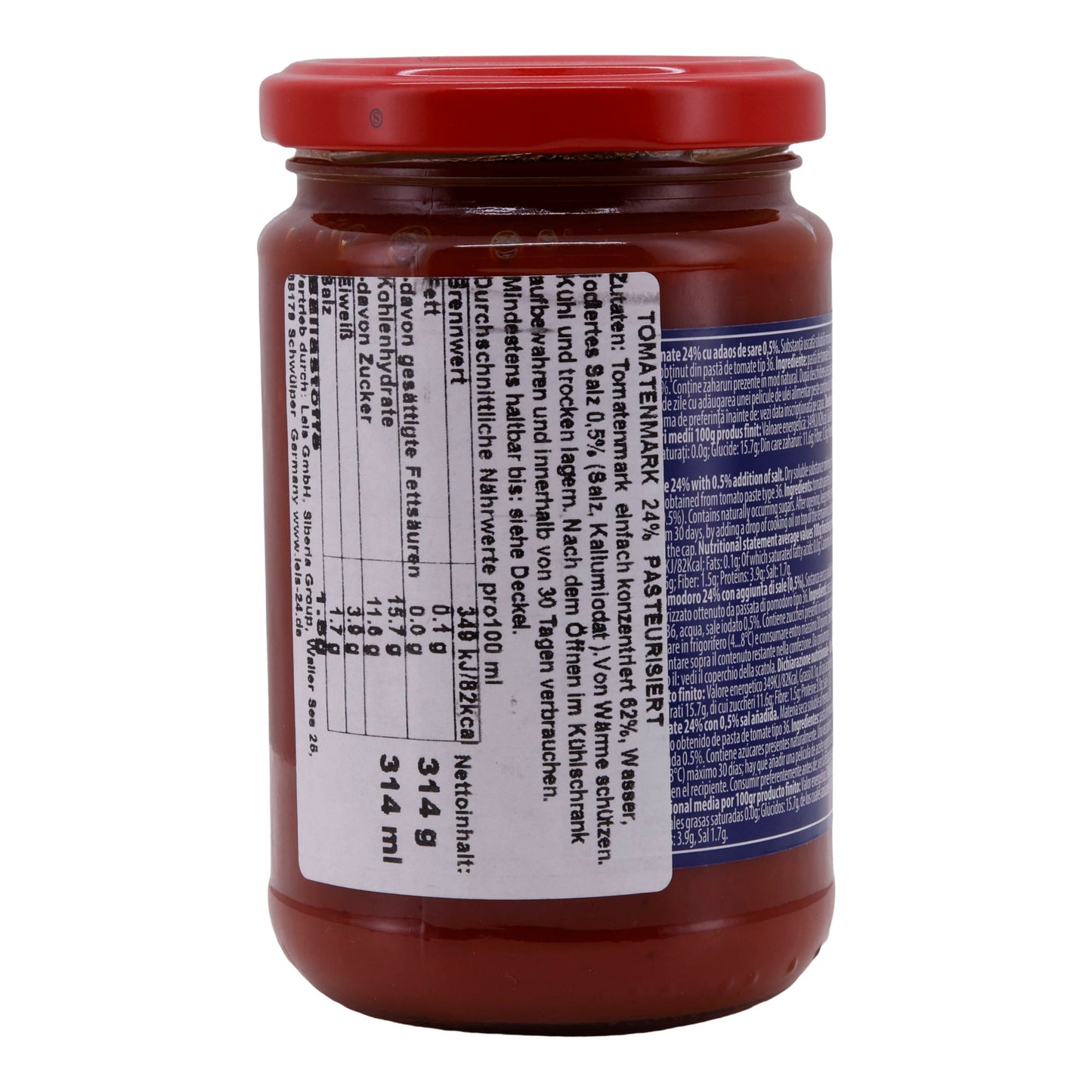 Tomatenmark Olympia | Tomatenpaste | Hochwertiges Tomatenkonzentrat für vielfältige Gerichte | 314 g