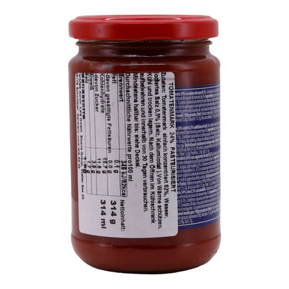 Tomatenmark Olympia | Tomatenpaste | Hochwertiges Tomatenkonzentrat für vielfältige Gerichte | 314 g