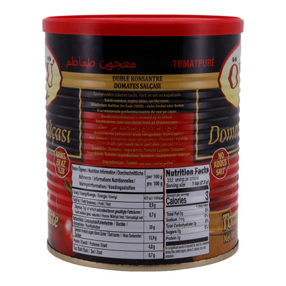 Tomatenmark Öncü | Tomatenpaste | Hochwertig, aus der Türkei | 830 g Dose