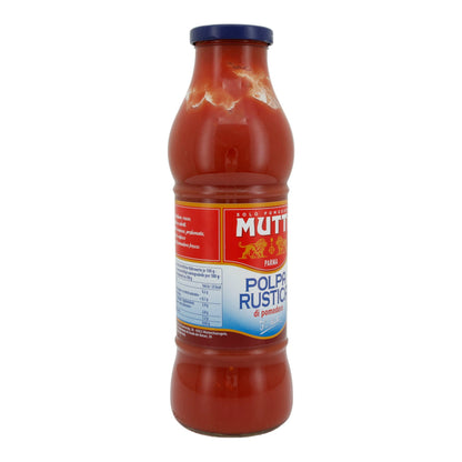 Tomatenmark-Pulpe Mutti | Polpa Rustica di Pomodoro | Hochwertig, authentische Saucen | 690 g